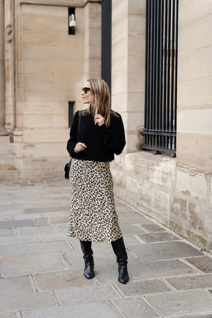 jupe longue leopard Marjorie les Sublimes 
