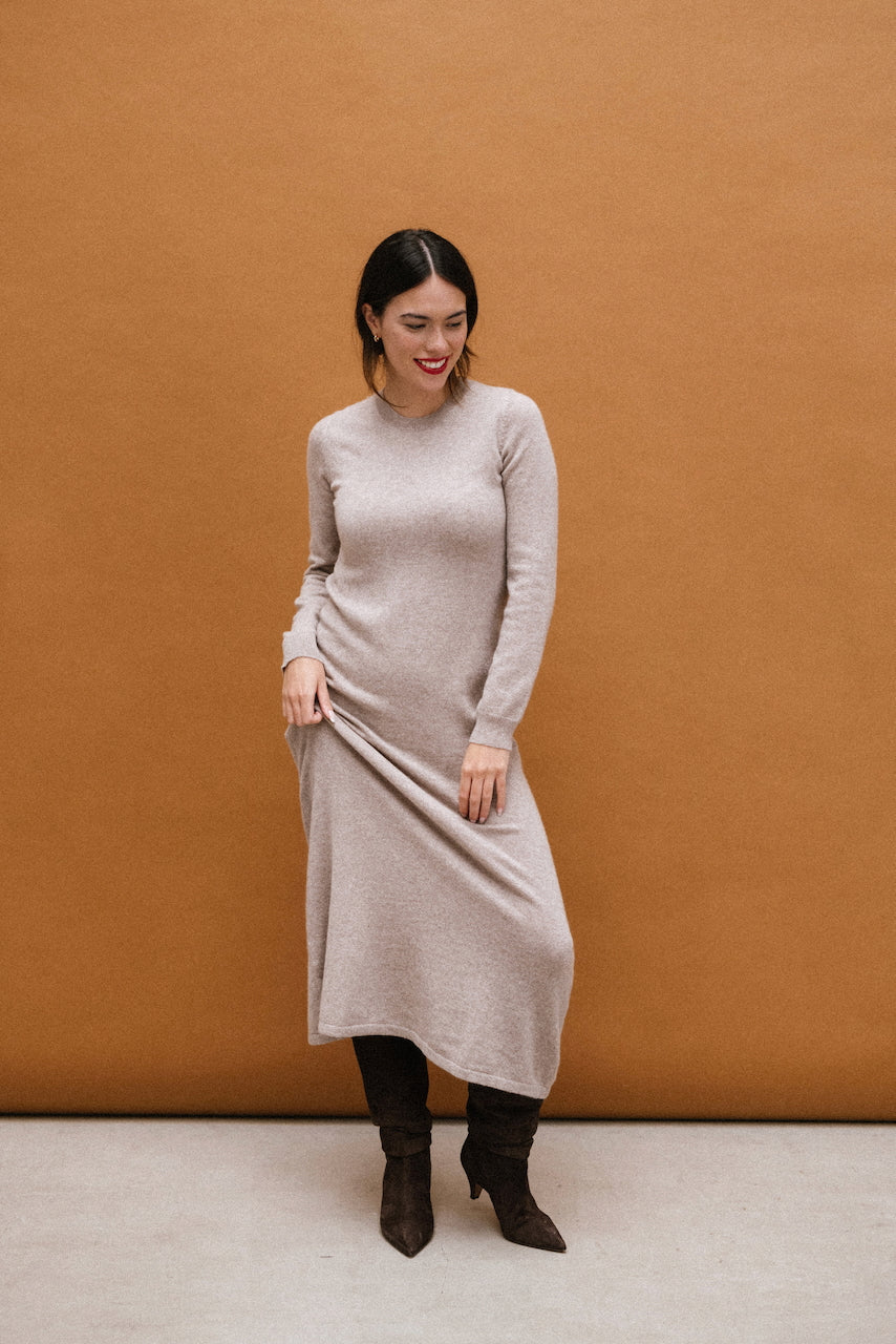 ROBE MAXINE en cachemire