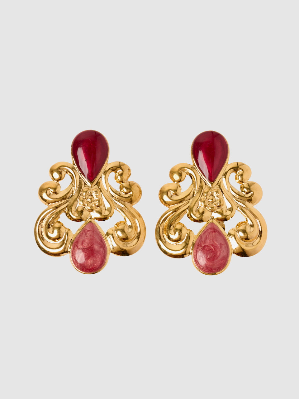 BOUCLES D'OREILLES VINTAGE - OPERA