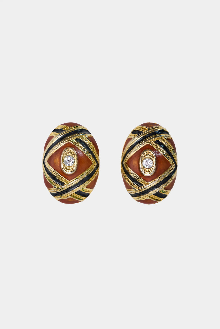 BOUCLES D'OREILLES VINTAGE UMA