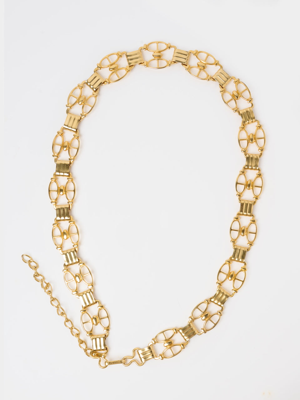 CEINTURE CHAÎNE VINTAGE - OEILLETS