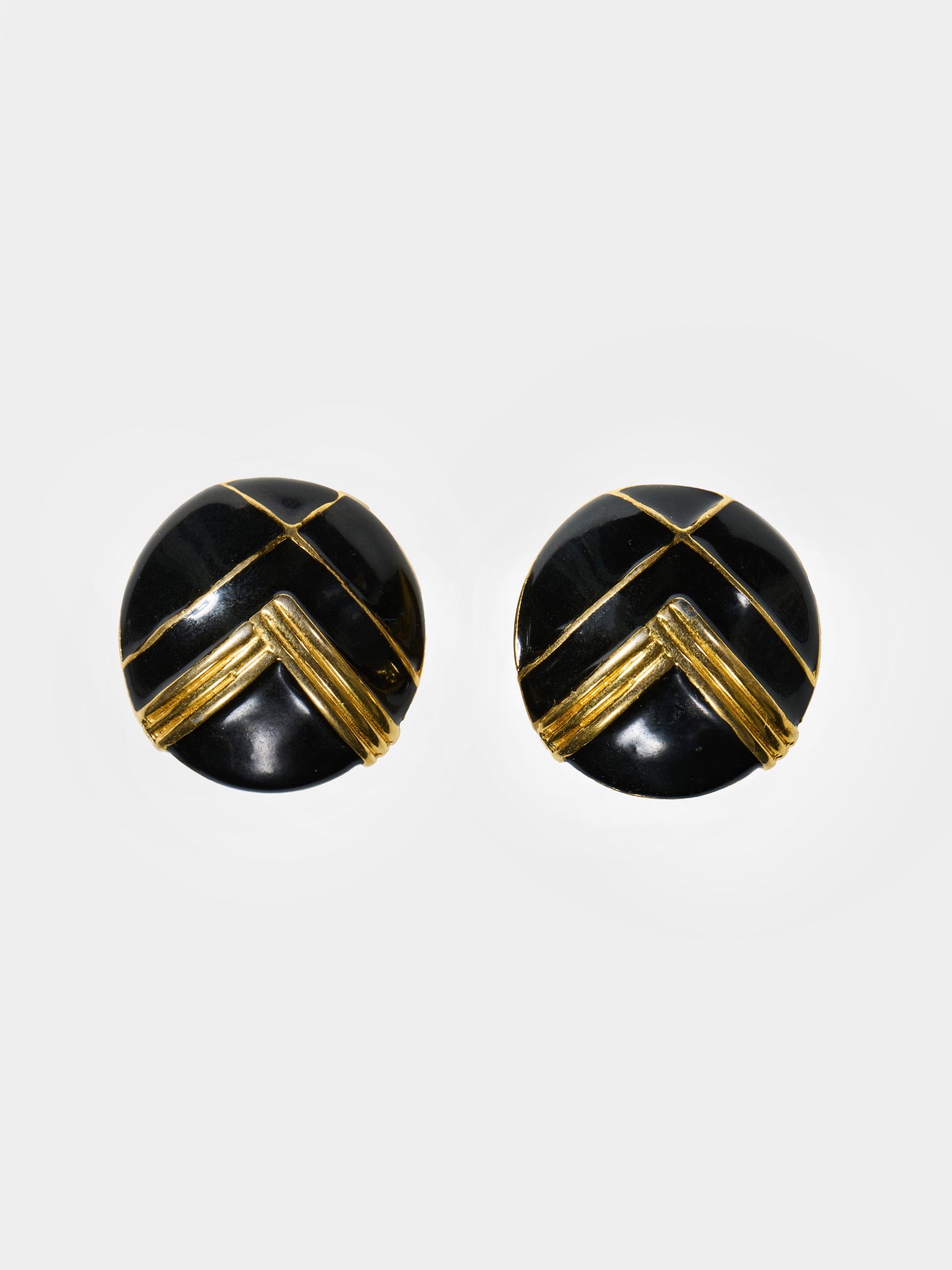 BOUCLES D'OREILLES VINTAGE - NOCTURNE