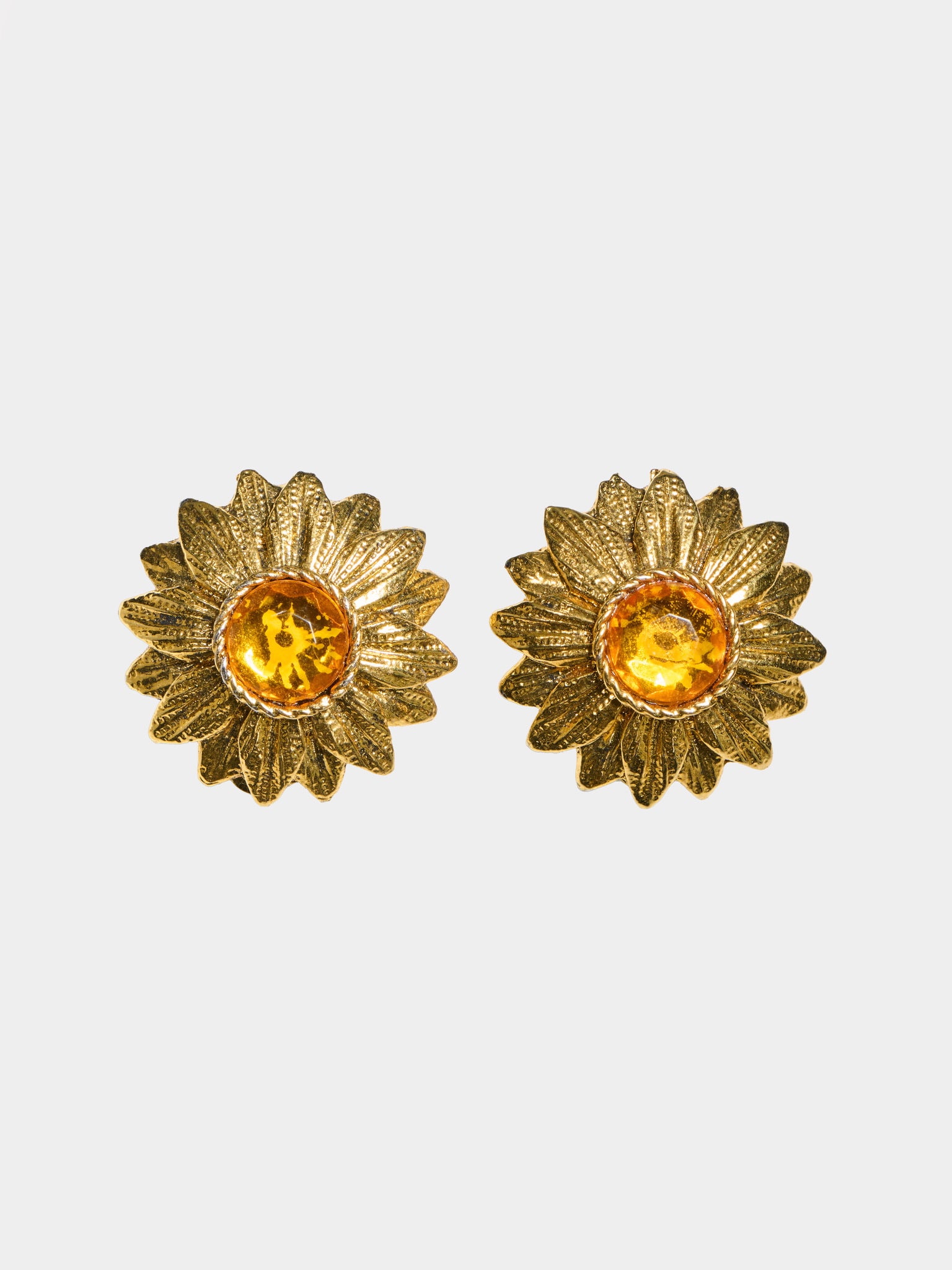 BOUCLES D'OREILLES VINTAGE - MARGUERITE