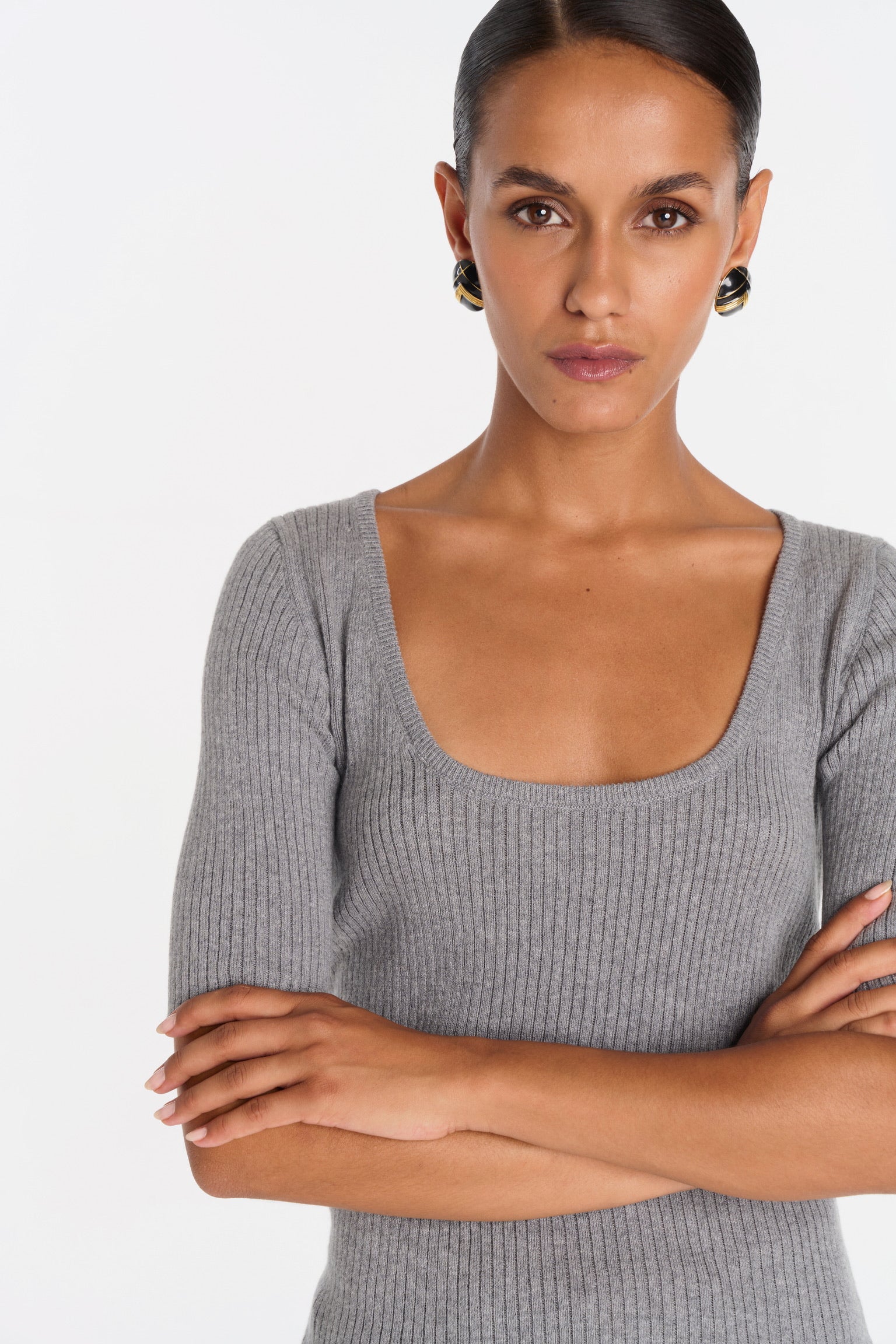 PULL KAROLINE - maille douce en coton et cachemire