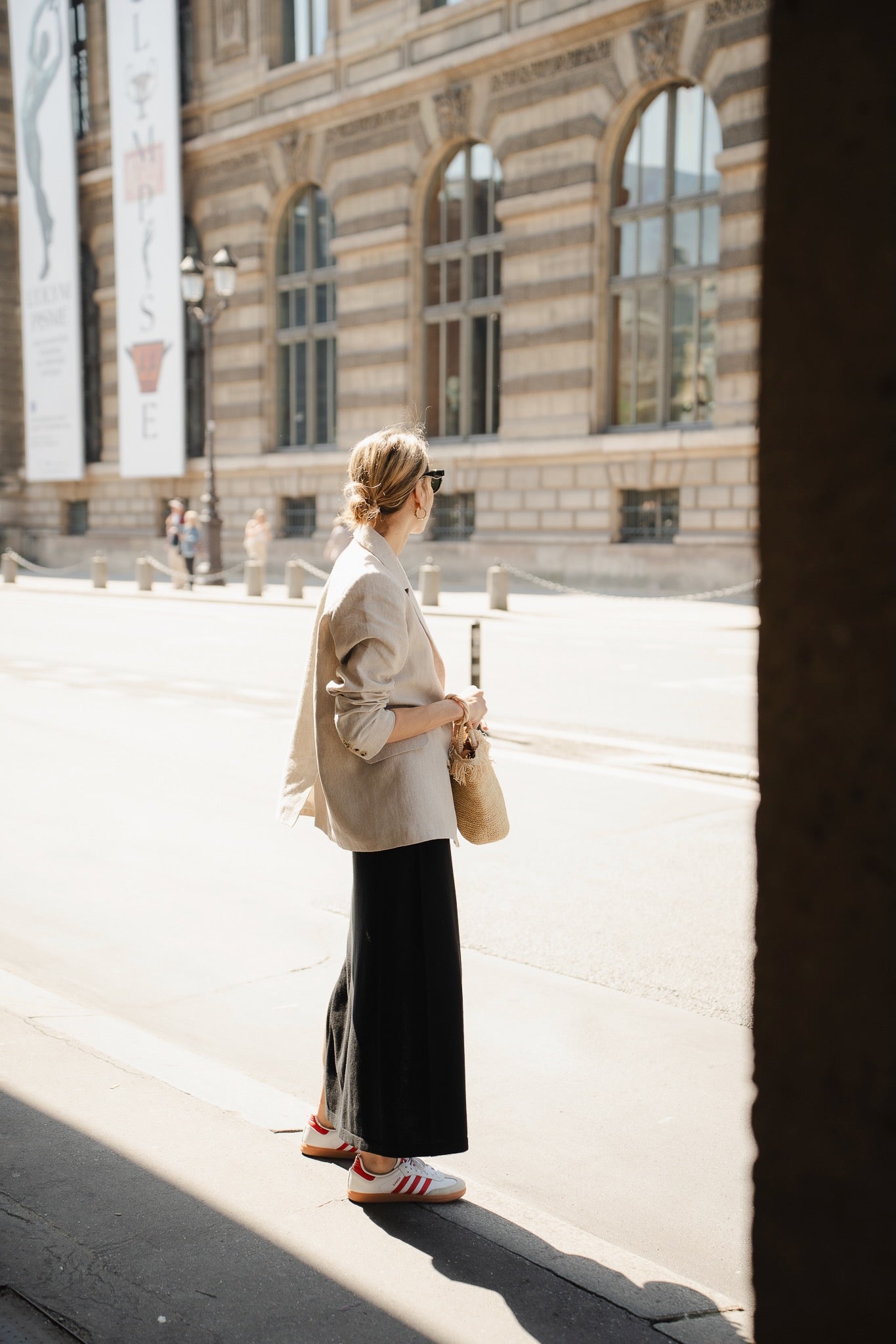 VESTE PATTI EN LIN