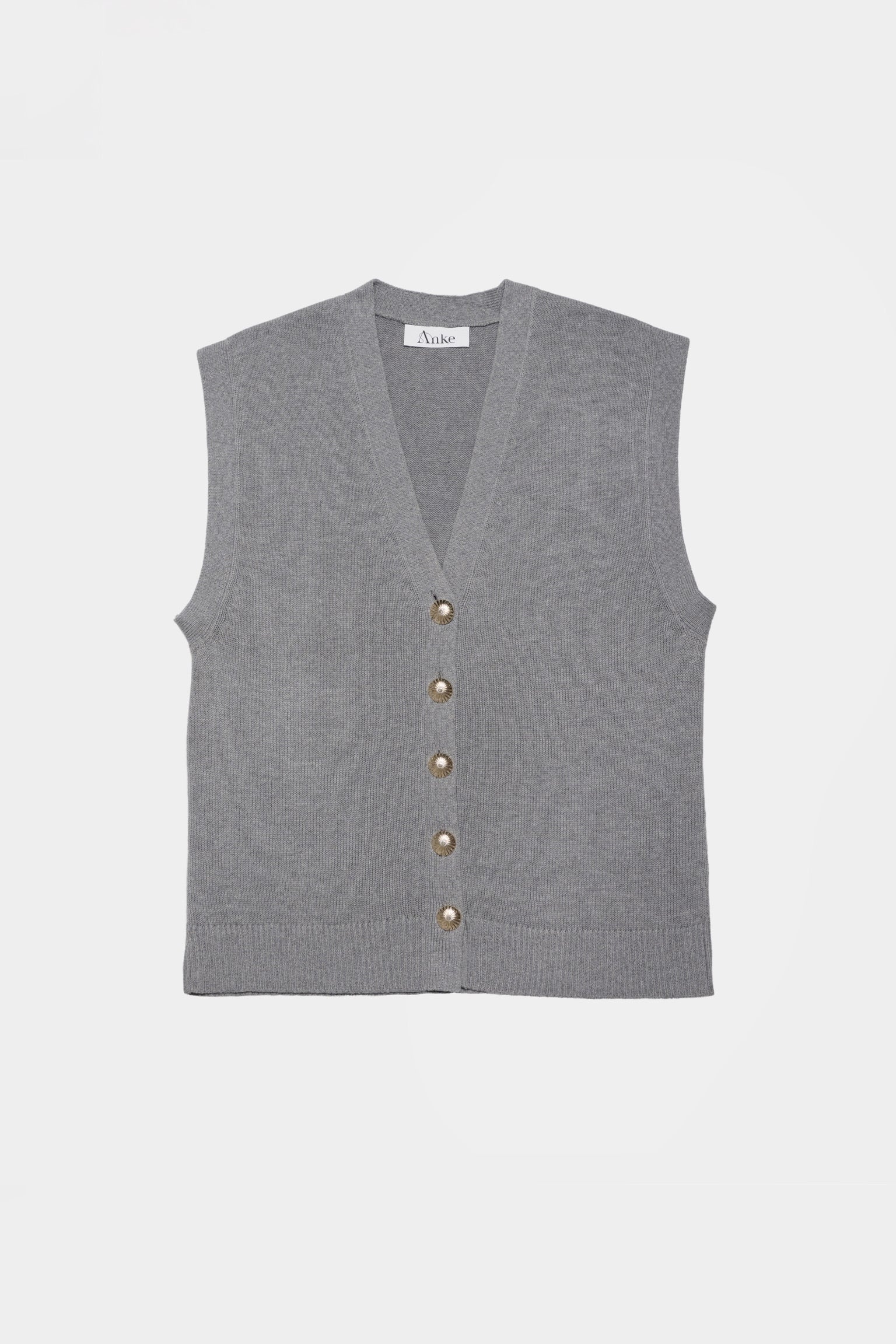 GILET ELIO - Maille douce en coton et cachemire
