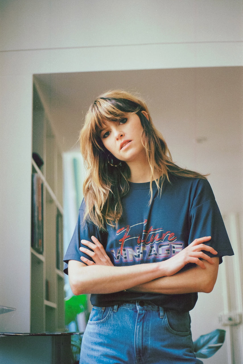 TEE-SHIRT FUTURE VINTAGE en teinture naturelle