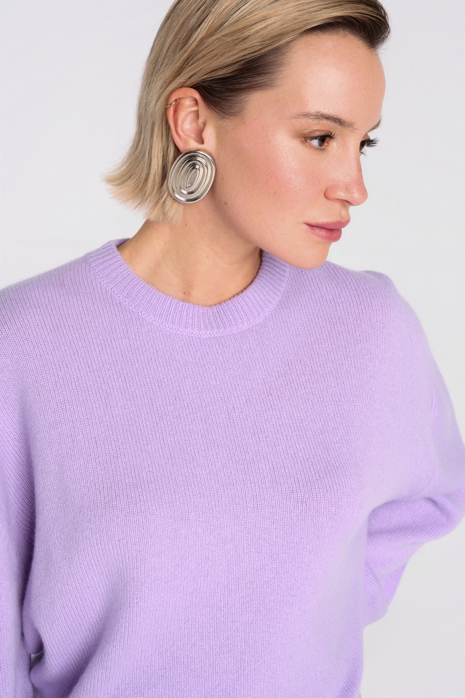 BOUCLES D'OREILLES VINTAGE - SATURNE