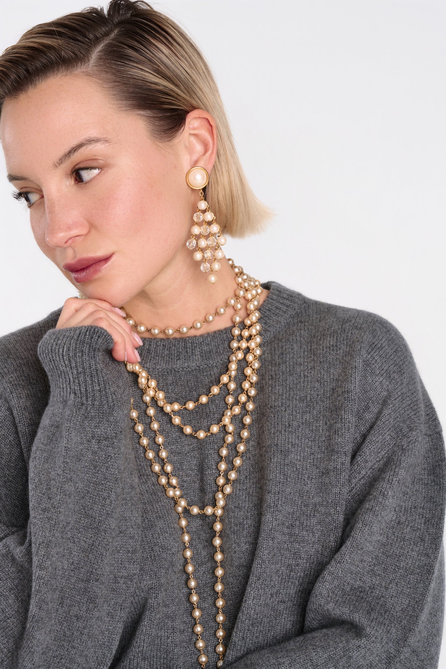 BOUCLES D'OREILLES VINTAGE - ISADORA