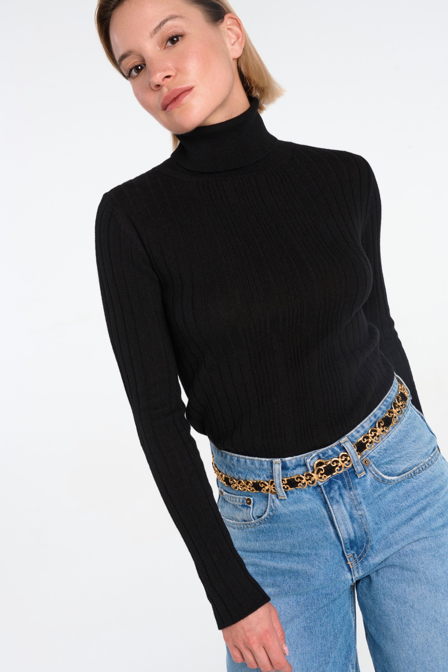PULL HELEN ultra fin, laine et cachemire