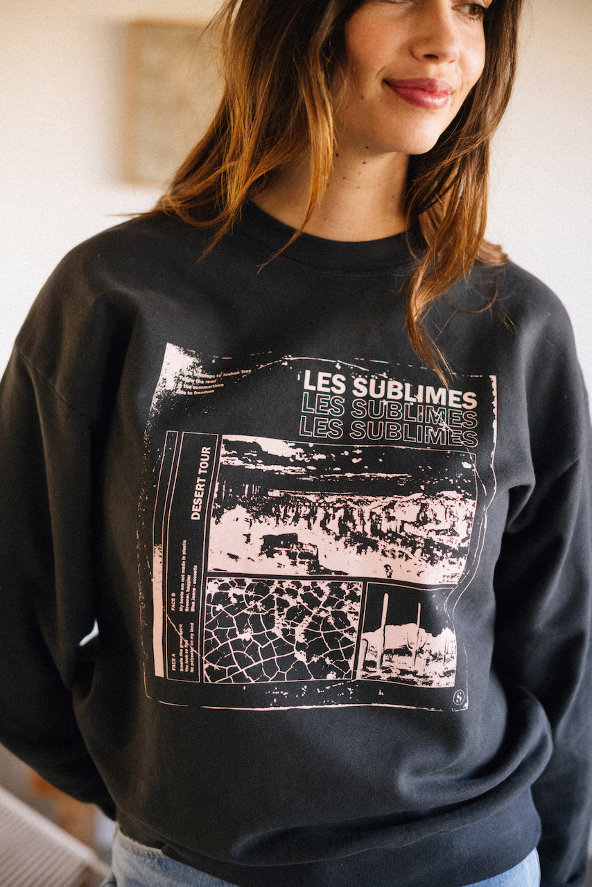 SWEAT RECORD en teinture naturelle