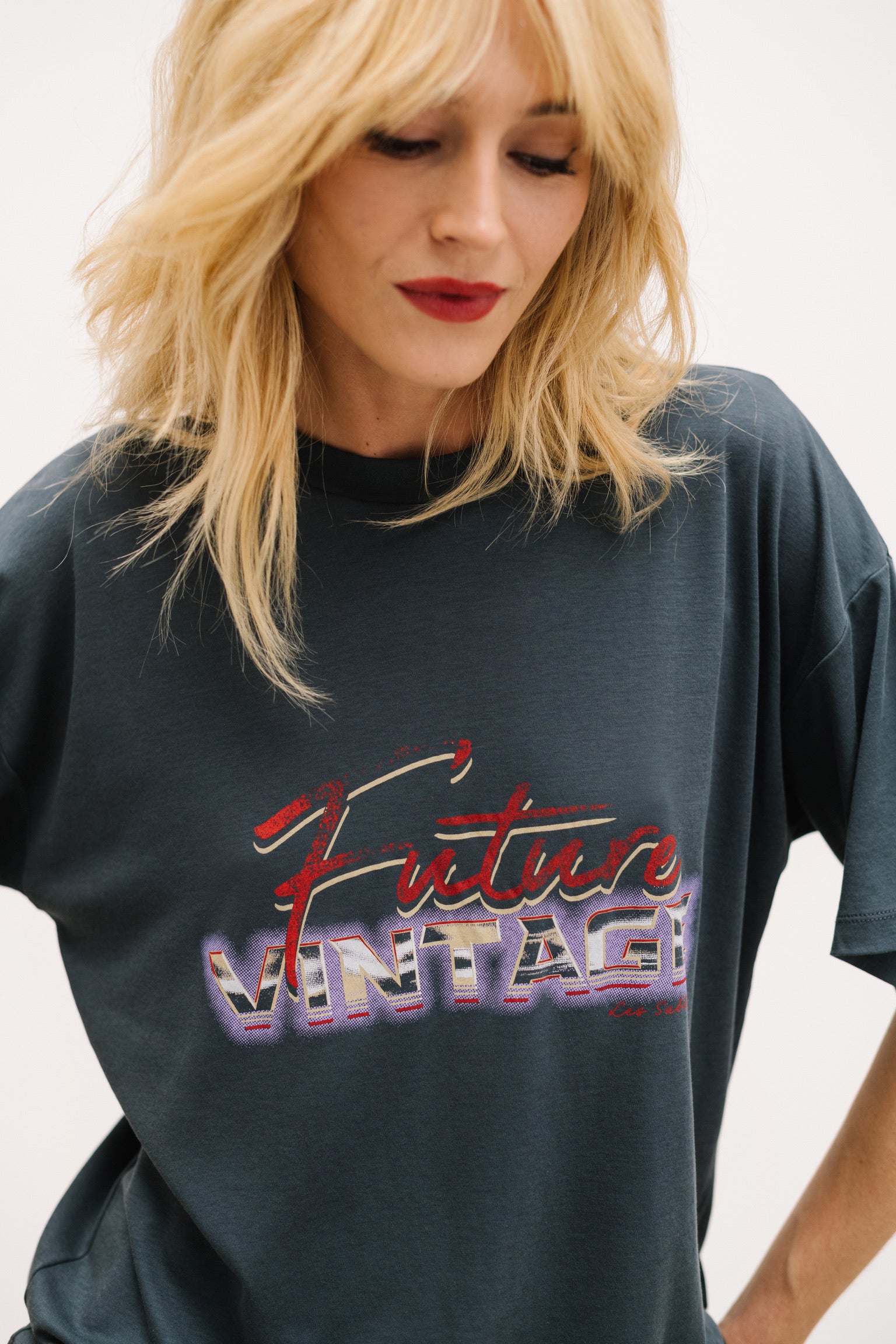 TEE-SHIRT FUTURE VINTAGE en teinture naturelle