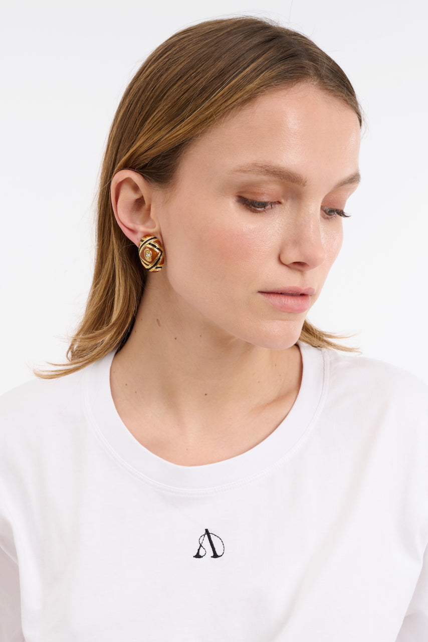 BOUCLES D'OREILLES VINTAGE UMA