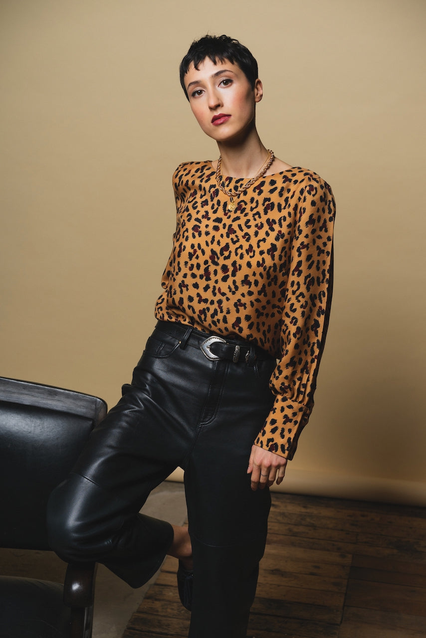 BLOUSE TINA - LÉOPARD